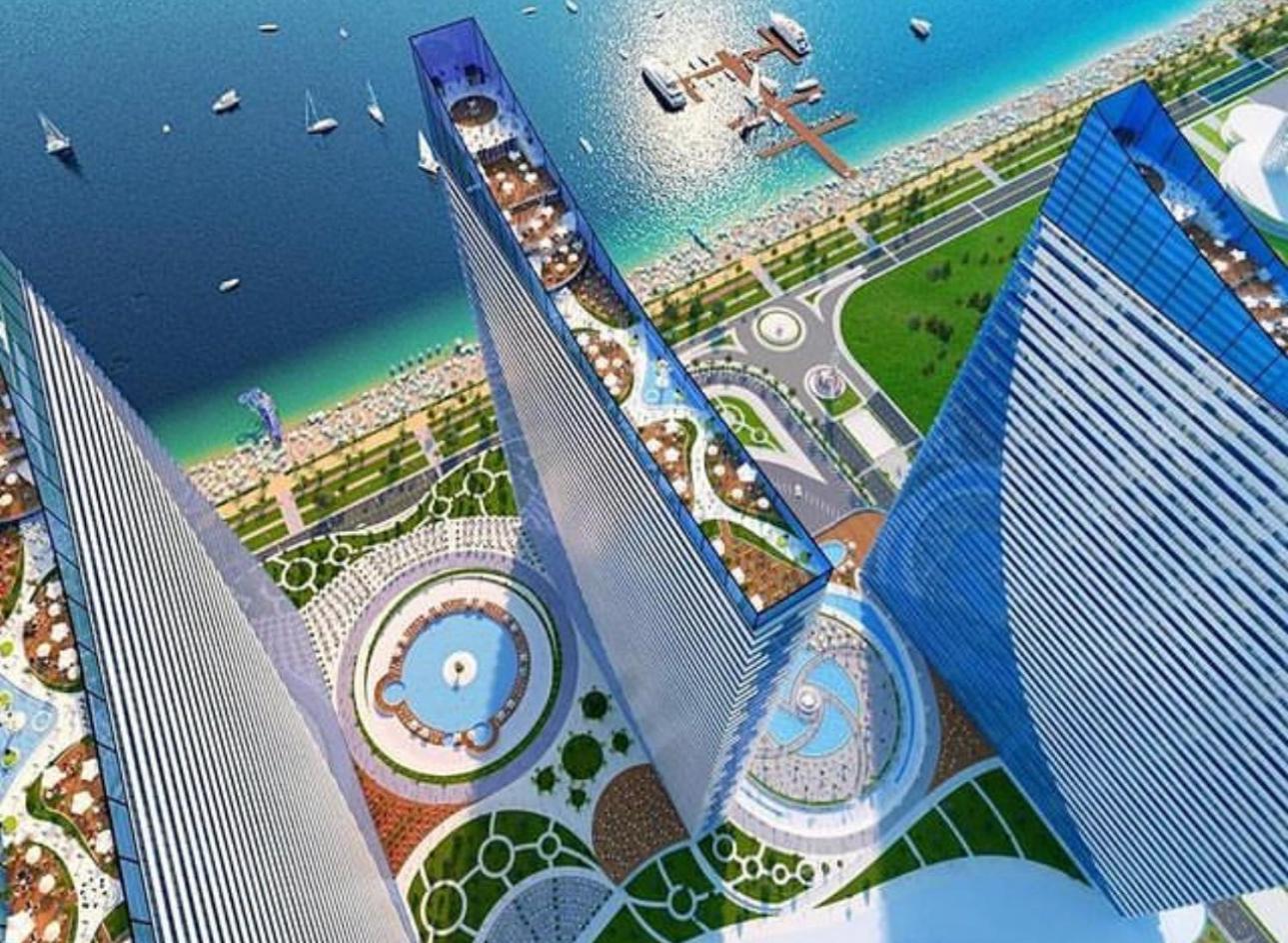 Orbi City Batumi Star Aparthotel Esterno foto